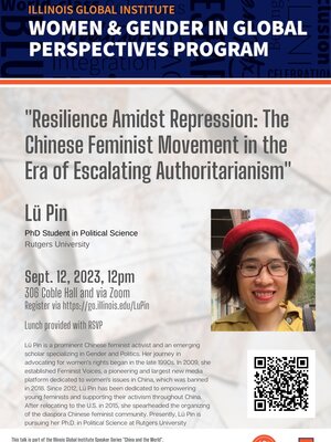 "Resilience Amidst Repression: The Chinese Feminist Movement in the Era of Escalating Authoritarianism"