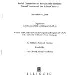 2008 social dimensions on biofuels