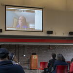 International Women's Day 2022, zoom capture of Rep. Carol Ammons speech