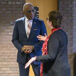 Chancellor Jones and Antoinette Burton