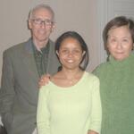 Mr. and Mrs. David Goodman with Goodman Fellowship Recipient Maminirina  Randrianandrasana, 2008