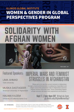 Panel on "Solidarity with Afghan Women"