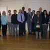 Mr. and Mrs. David Goodman and Norman Goodman with former Goodman Fellowship Recipients, Spring 2011