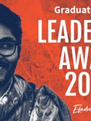 Efadul Huq- Efadul Huq -Winner of the Fall 2020 Graduate Student Leadership Award 