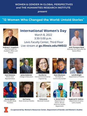 International Womens day speakers