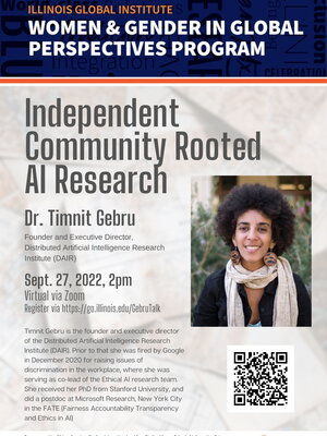 Dr. Timnit Gebru