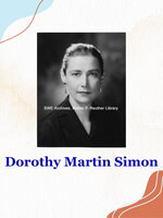 Photo of Dorothy Martin Simon